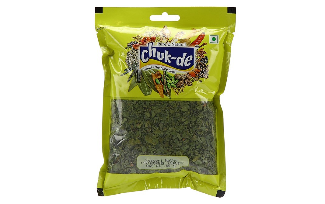 Chuk-de Kasoori Methi (Fenugreek Leaves)    Pack  50 grams
